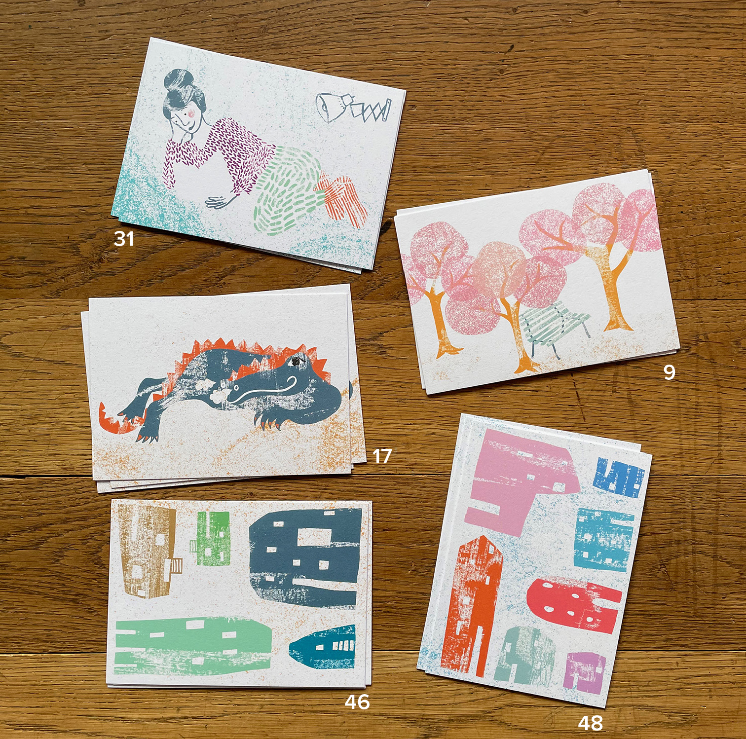 Mattea Gianotti Grafik, Illustration, Literaturvermittlung, LiteraturLabor SIKJM: Postkarten 2025 - 