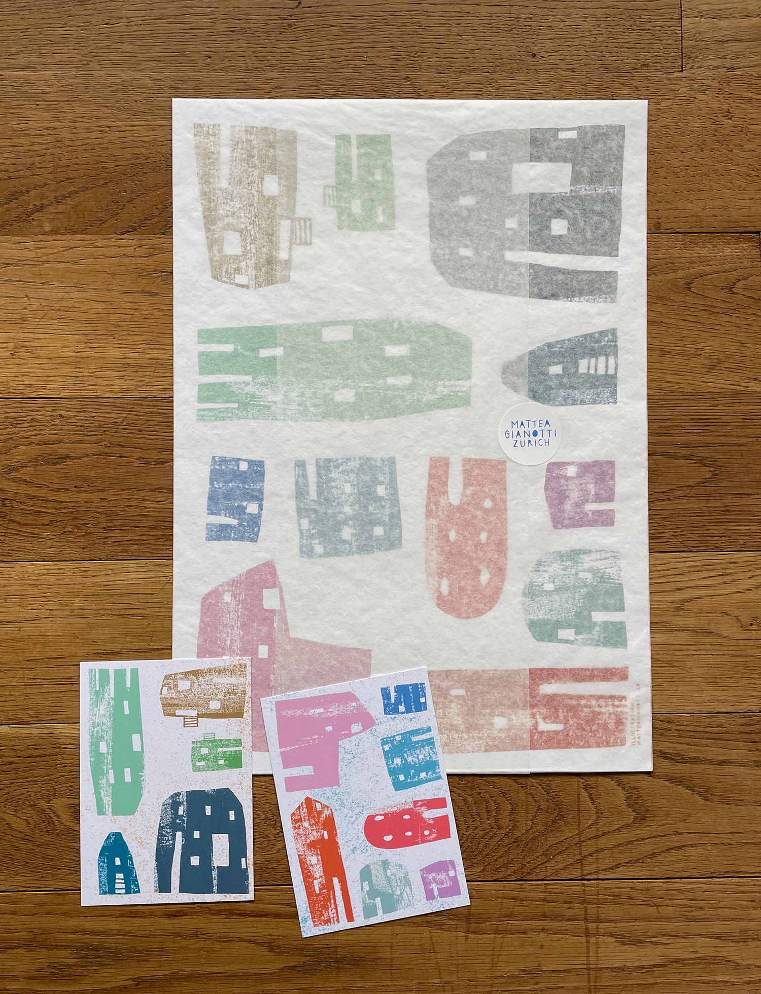 Mattea Gianotti Grafik, Illustration, Literaturvermittlung, LiteraturLabor SIKJM: Plakate A3 - 