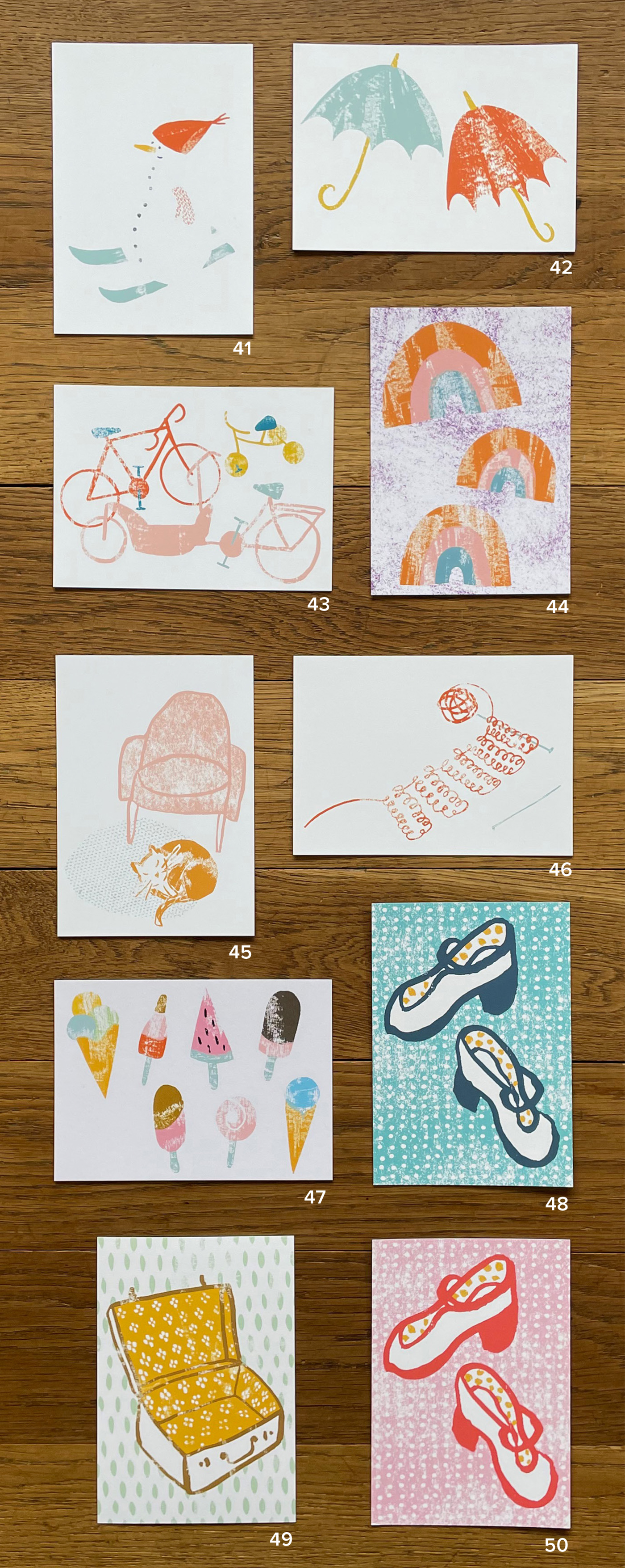 Mattea Gianotti Grafik, Illustration, Literaturvermittlung, LiteraturLabor SIKJM: Karten 2025 - 