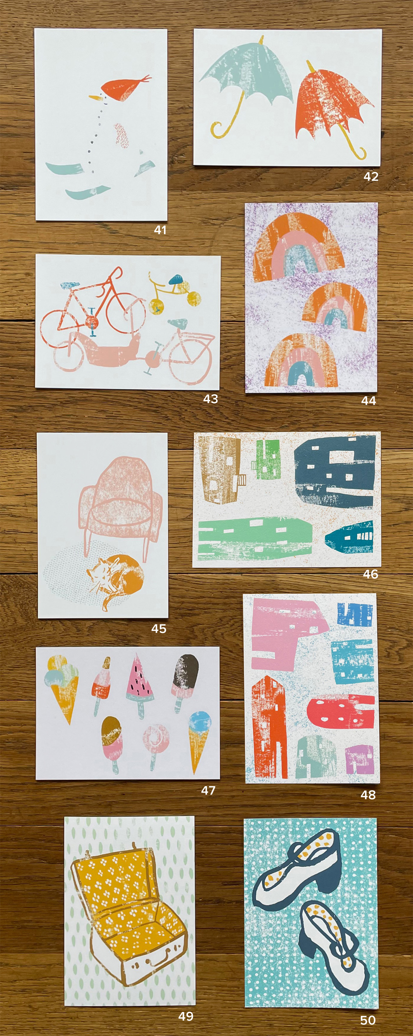 Mattea Gianotti Grafik, Illustration, Literaturvermittlung, LiteraturLabor SIKJM: Karten 2025 - 