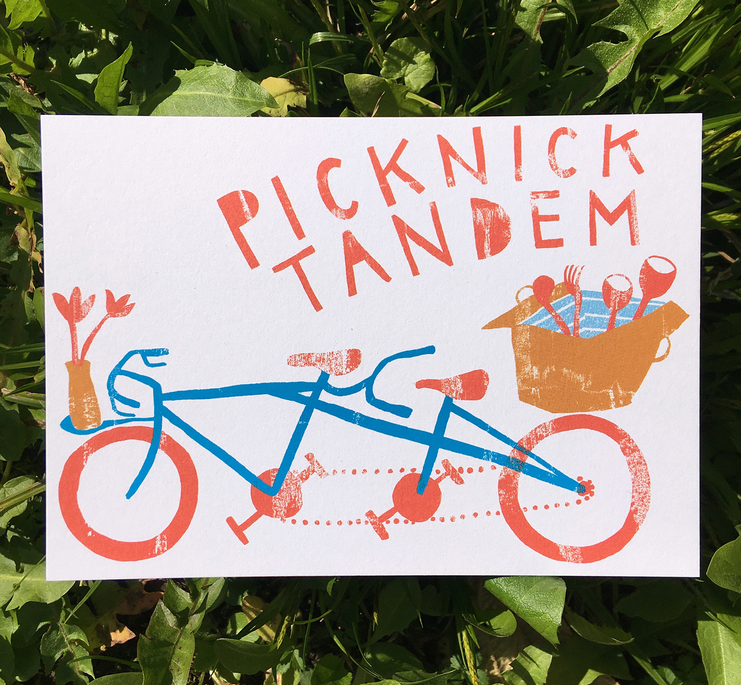 Mattea Gianotti Grafik, Illustration, Literaturvermittlung, LiteraturLabor SIKJM: Picknick Tandem - 