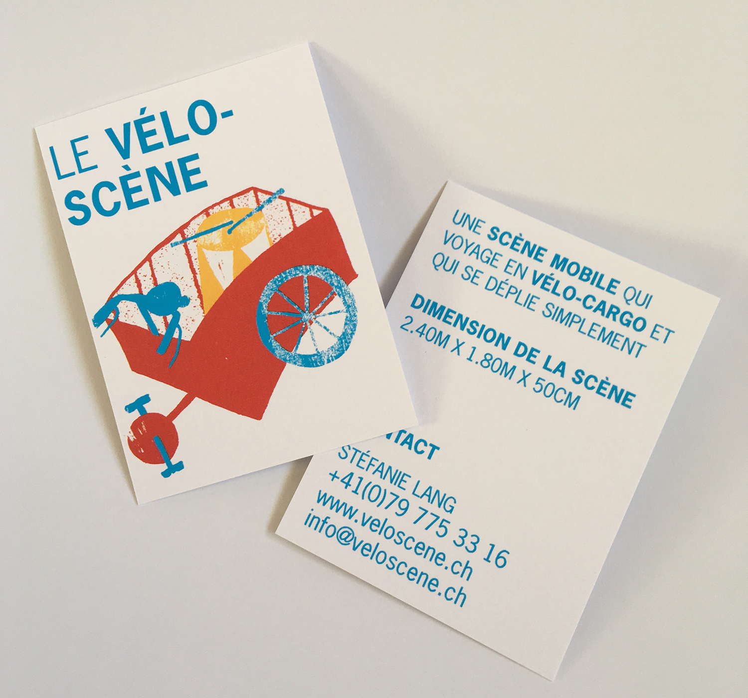 Mattea Gianotti Grafik, Illustration, Literaturvermittlung, LiteraturLabor SIKJM: Le Vélo Scène - 
