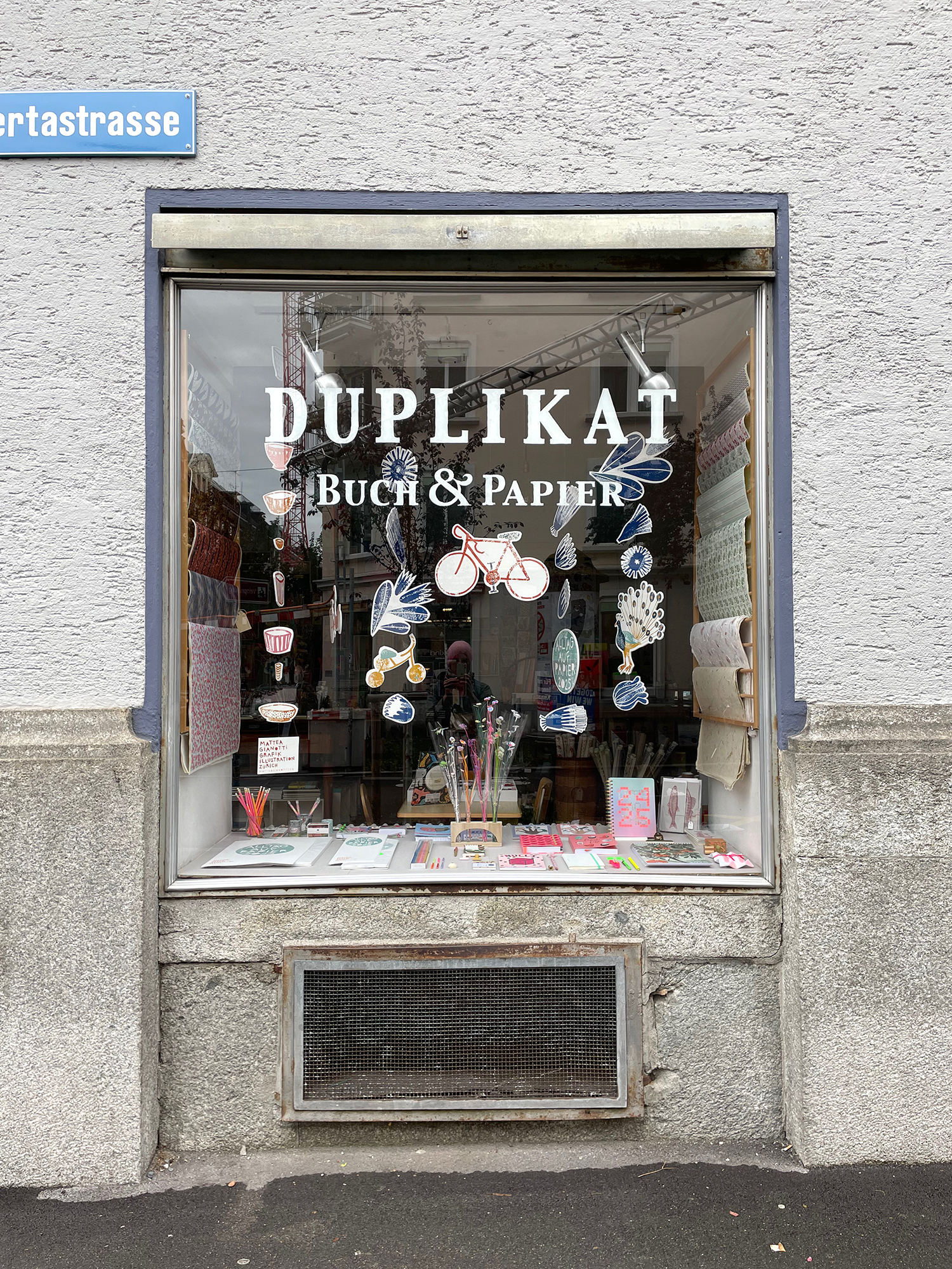 Mattea Gianotti Grafik, Illustration, Literaturvermittlung, LiteraturLabor SIKJM: Duplikat In Zürich - 