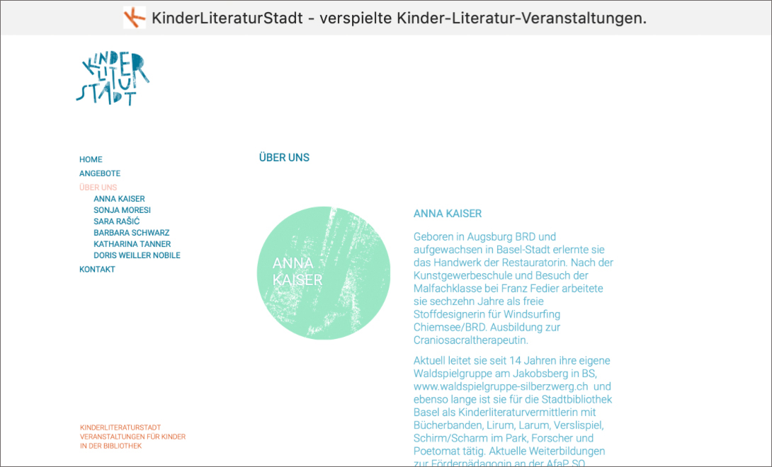 Mattea Gianotti Grafik, Illustration, Literaturvermittlung, LiteraturLabor SIKJM: Kinder Literatur Stadt - 