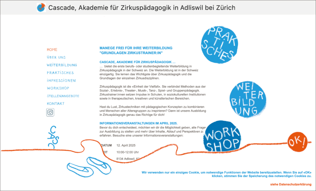 Mattea Gianotti Grafik, Illustration, Literaturvermittlung, LiteraturLabor SIKJM: Cascade - 