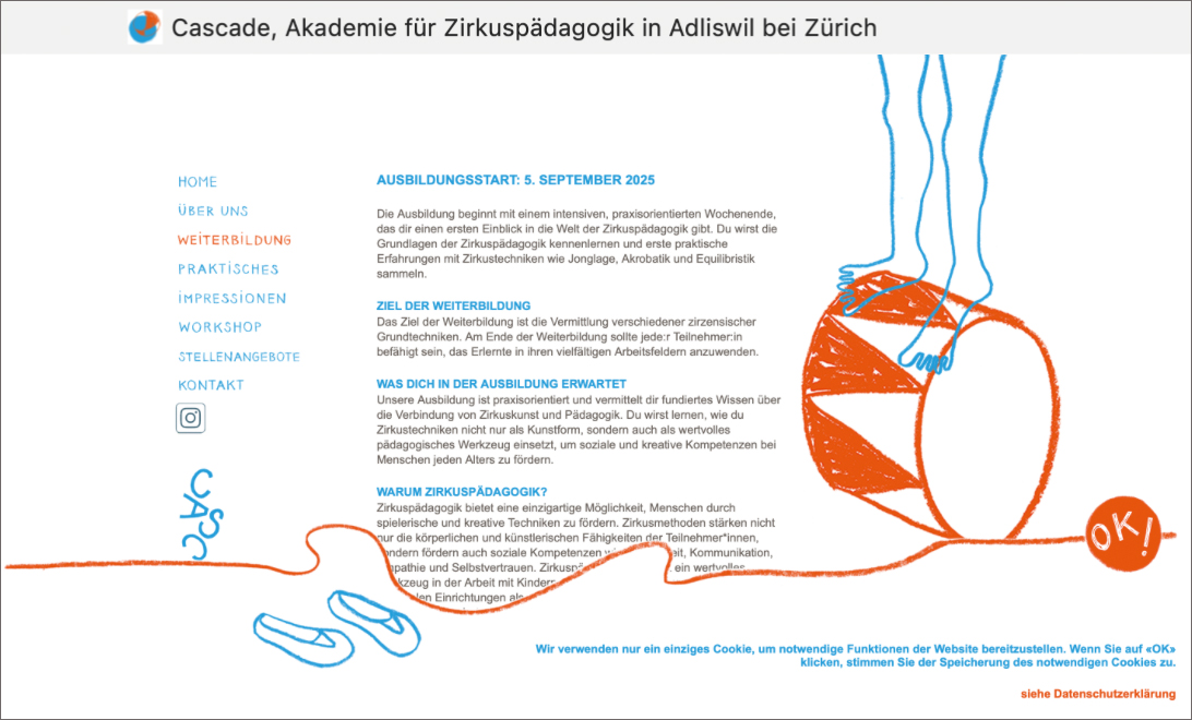 Mattea Gianotti Grafik, Illustration, Literaturvermittlung, LiteraturLabor SIKJM: Cascade - 