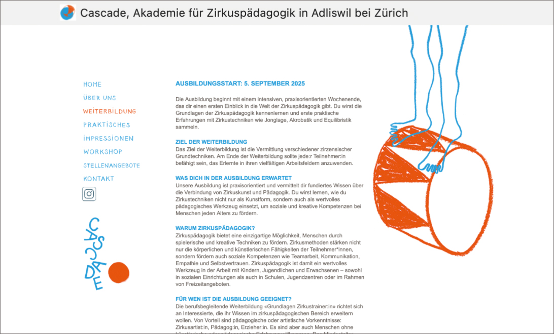 Mattea Gianotti Grafik, Illustration, Literaturvermittlung, LiteraturLabor SIKJM: Cascade - 