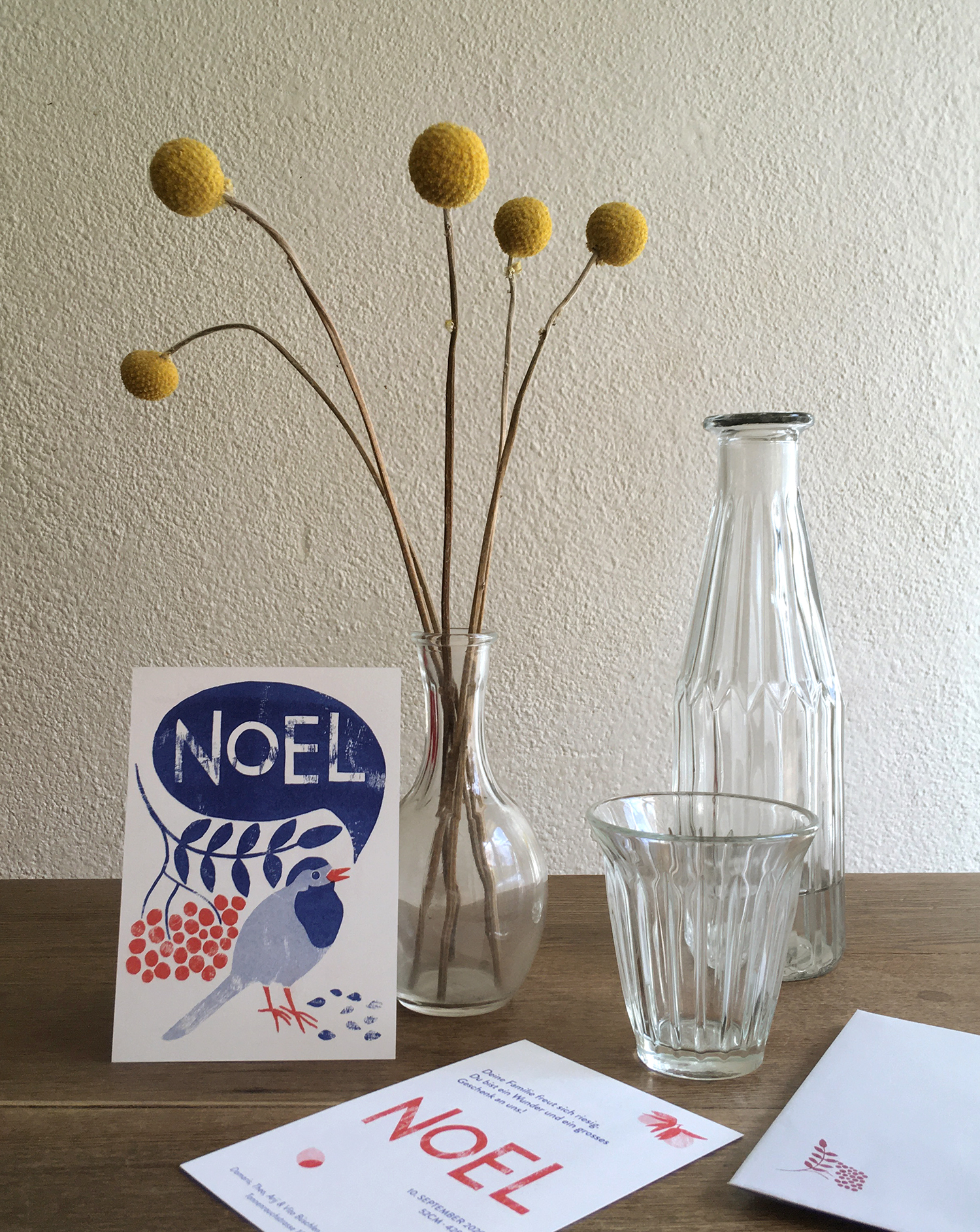 Mattea Gianotti Grafik, Illustration, Literaturvermittlung, LiteraturLabor SIKJM: Geburtsanzeige - 