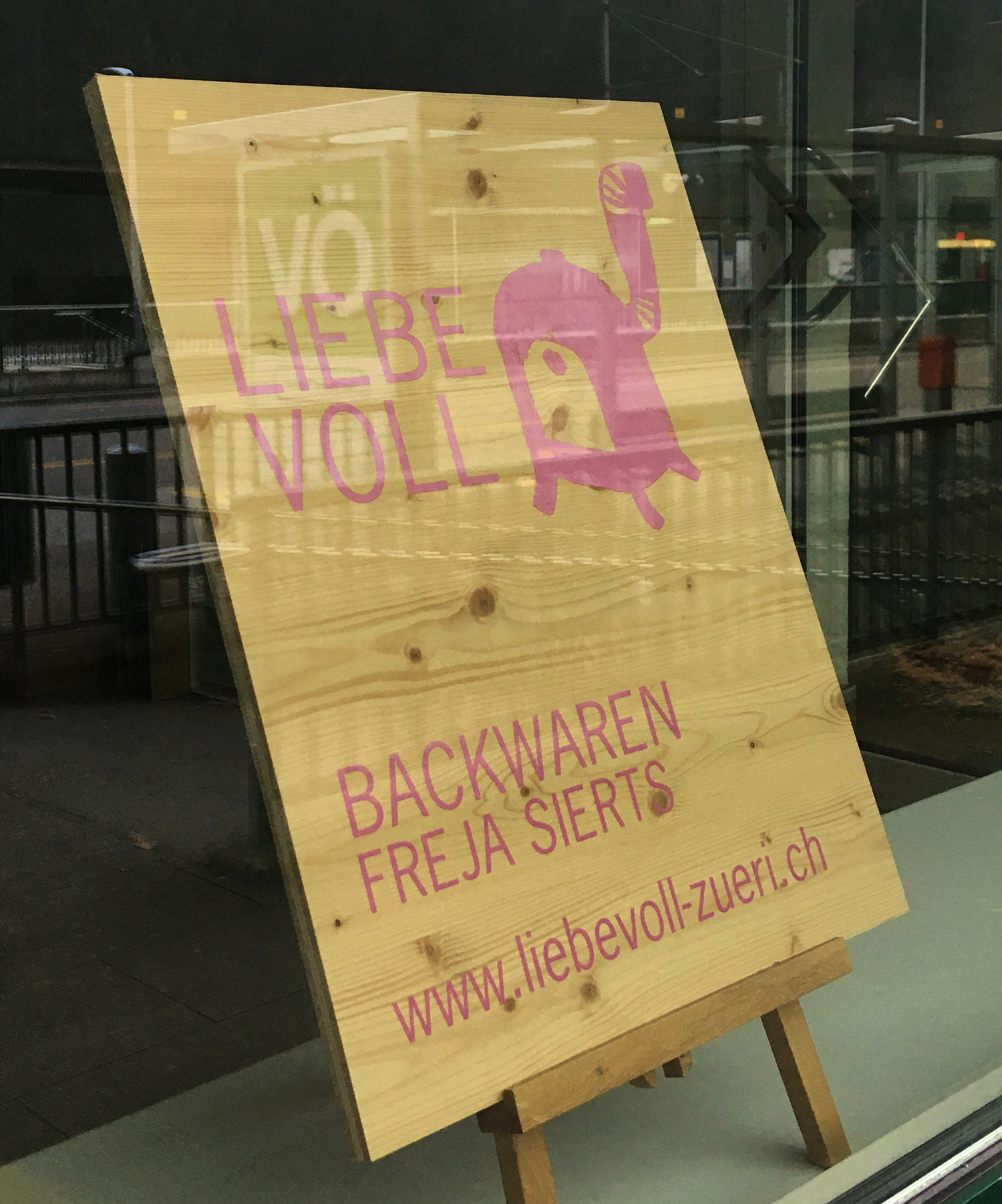 Mattea Gianotti Grafik, Illustration, Literaturvermittlung, LiteraturLabor SIKJM: Liebevoll Backwaren Zürich - 