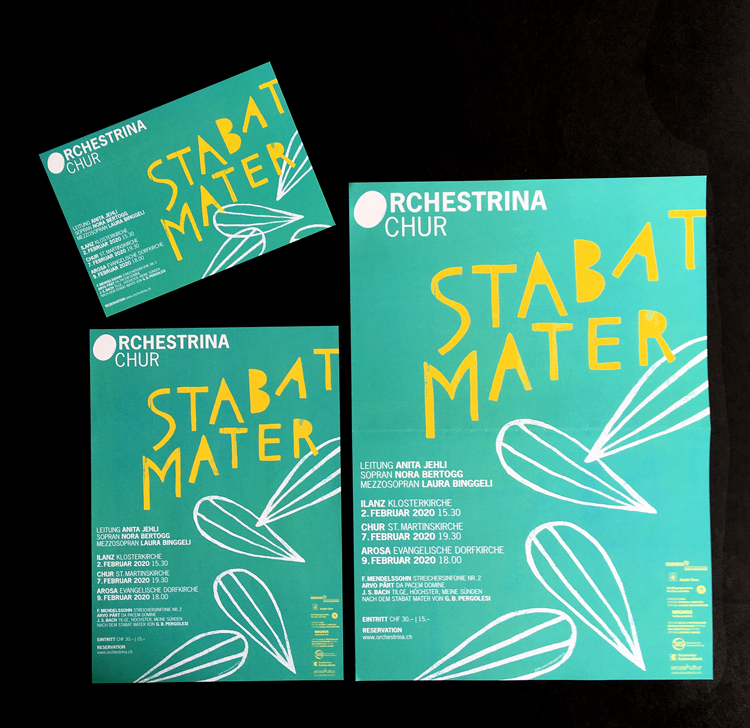 Mattea Gianotti Grafik, Illustration, Literaturvermittlung, LiteraturLabor SIKJM: Orchestrina Chur - 