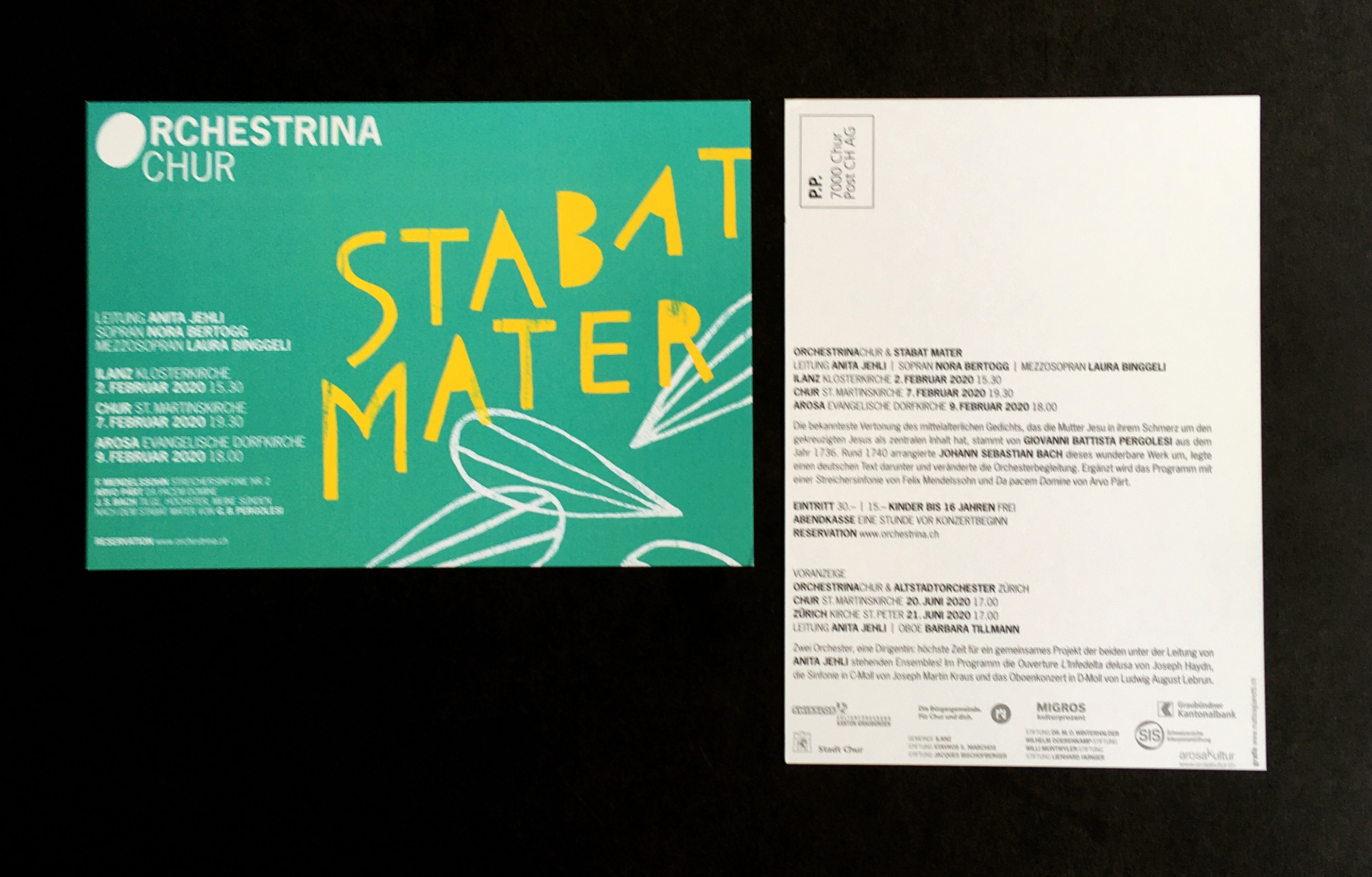 Mattea Gianotti Grafik, Illustration, Literaturvermittlung, LiteraturLabor SIKJM: Orchestrina Chur - 