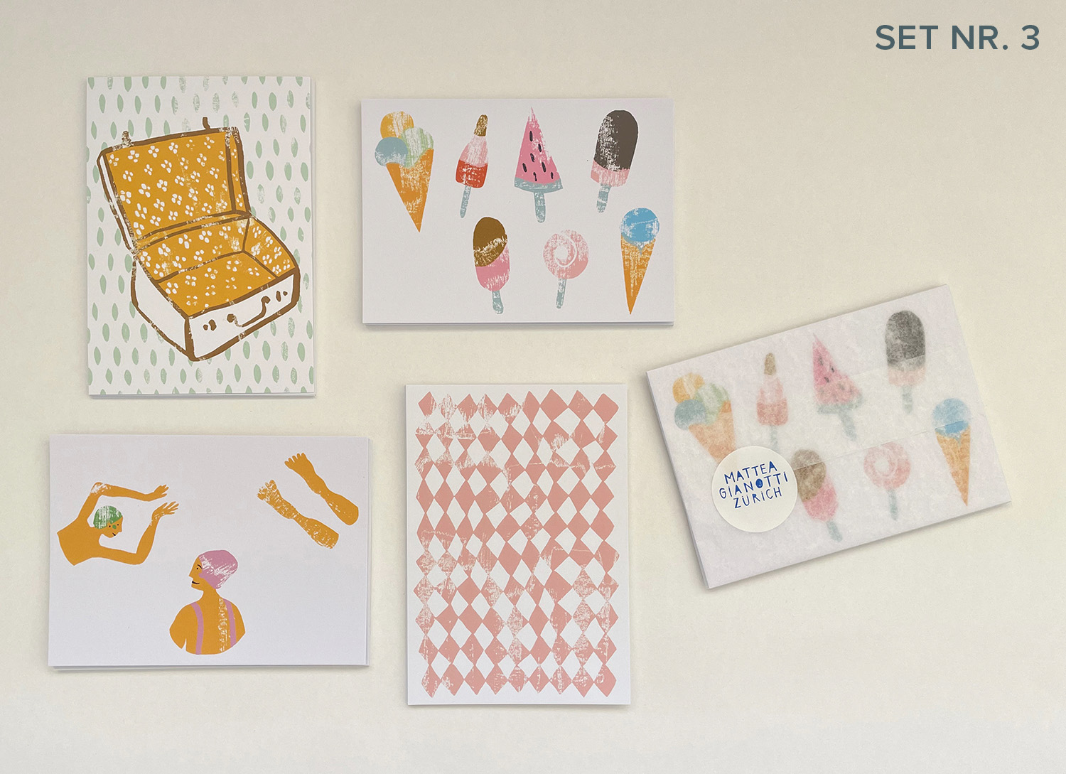 Mattea Gianotti Grafik, Illustration, Literaturvermittlung, LiteraturLabor SIKJM: Set Ideen - 