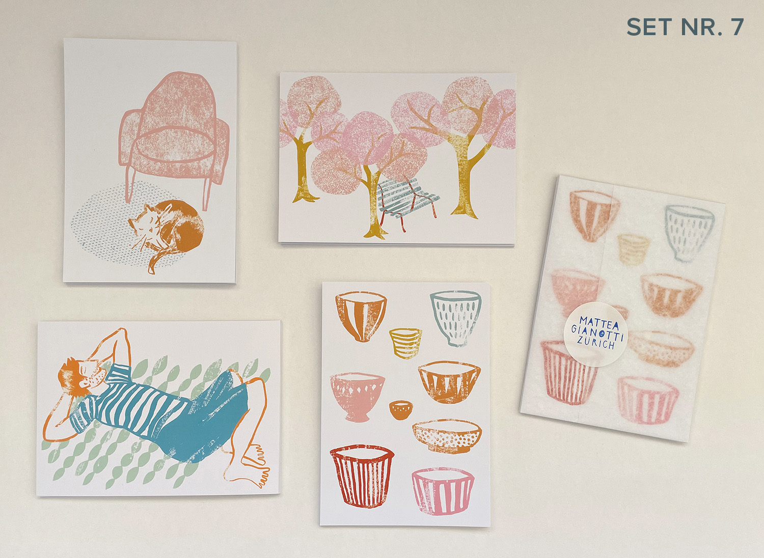 Mattea Gianotti Grafik, Illustration, Literaturvermittlung, LiteraturLabor SIKJM: Set Ideen - 