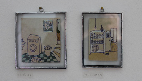 Mattea Gianotti Grafik, Illustration, Literaturvermittlung, LiteraturLabor SIKJM: Alltag - 