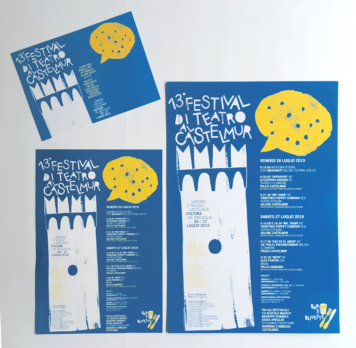 Mattea Gianotti Grafik, Illustration, Literaturvermittlung, LiteraturLabor SIKJM: Festival Di Teatro - 