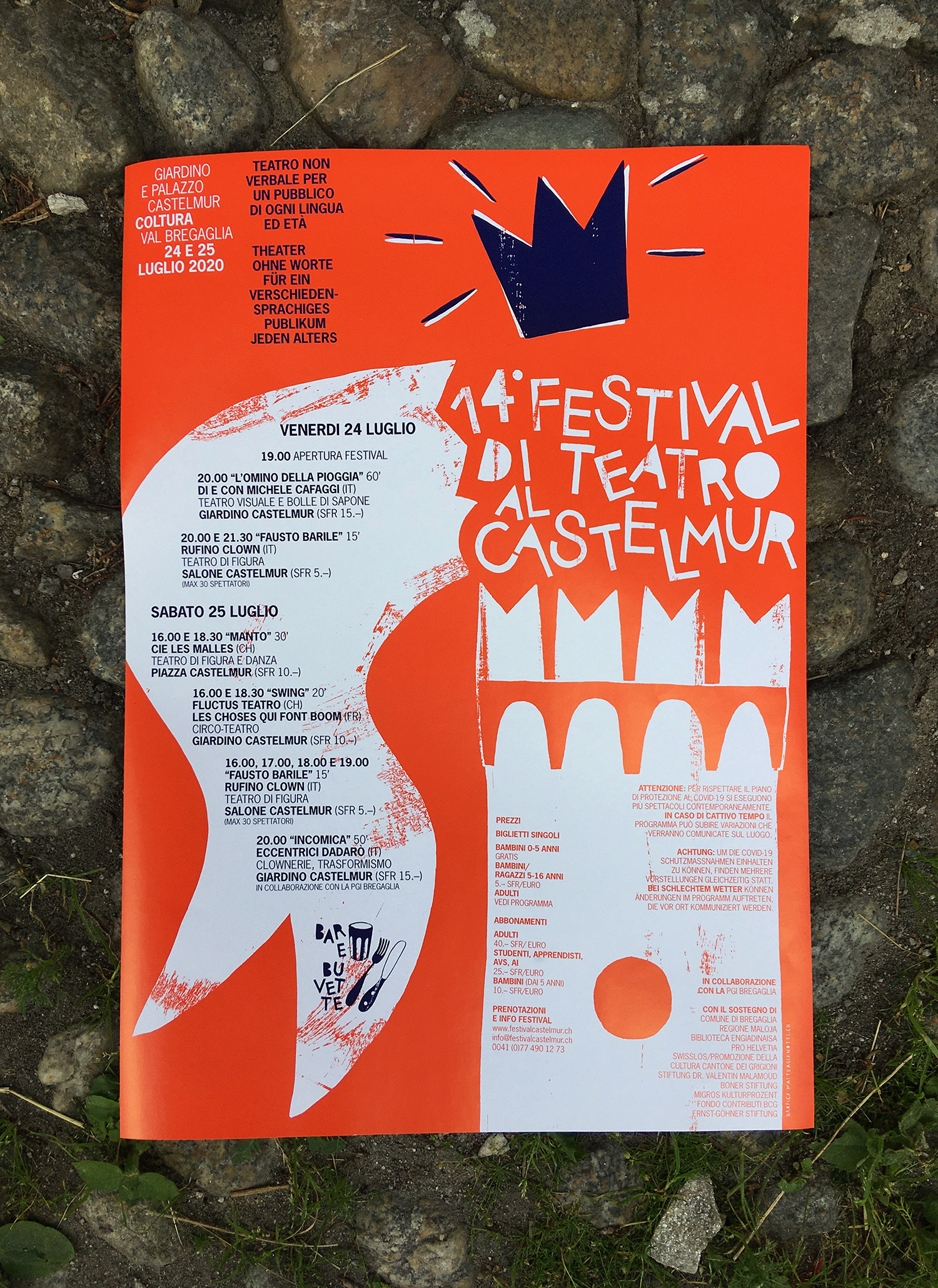 Mattea Gianotti Grafik, Illustration, Literaturvermittlung, LiteraturLabor SIKJM: Festival Di Teatro - 