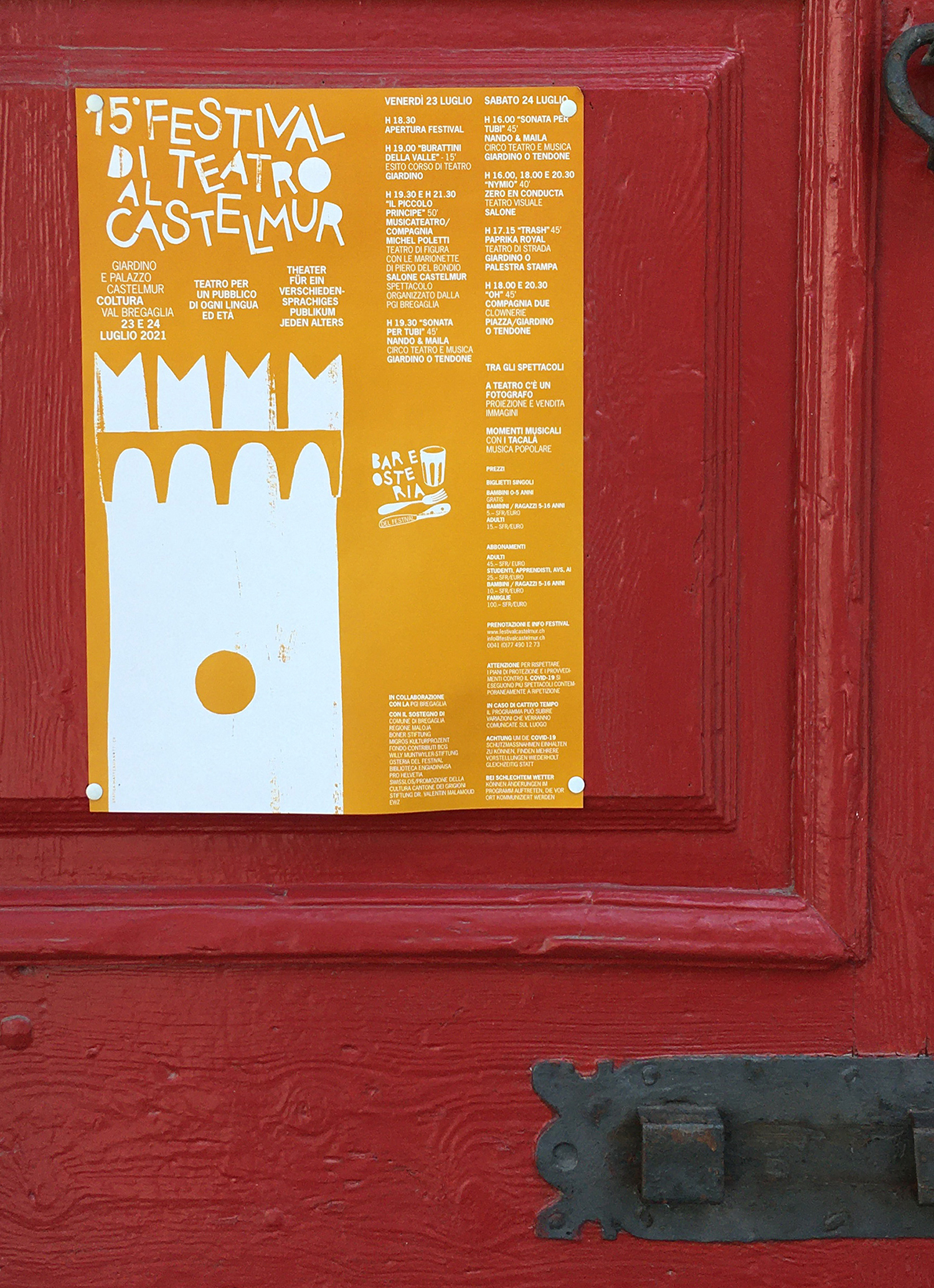 Mattea Gianotti Grafik, Illustration, Literaturvermittlung, LiteraturLabor SIKJM: Festival Di Teatro - 