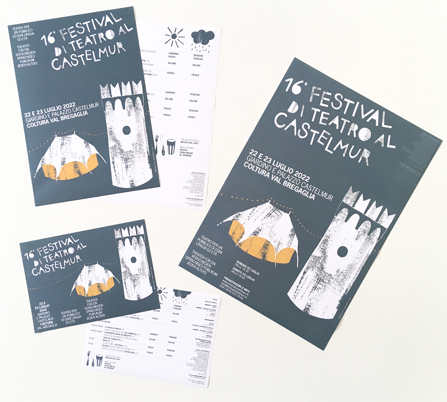 Mattea Gianotti Grafik, Illustration, Literaturvermittlung, LiteraturLabor SIKJM: Festival Di Teatro - 